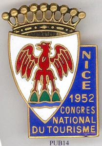 PUB14 - BROCHE PUBLICITAIRE - CONGRES NATIONAL DU TOURISME NICE 1952 - Picture 1 of 1