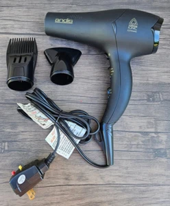 Andis Pro Dry Dryer 1875W Color Black Includes 2 Styling Attatchments T53 - Picture 1 of 2