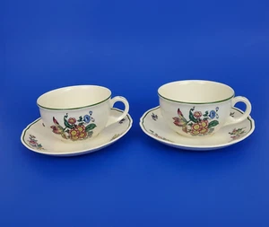 2 Sets Villeroy & Boch Alt Strassburg Tasse & Untertasse Design Variante #5 Germany - Bild 1 von 21
