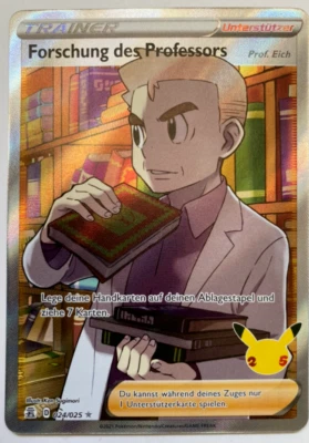 Pokemon Forschung des Professors Trainer FA | Deutsch 024/025 Celebrations | NM - Bild 1 von 2