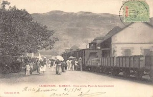La Réunion - SAINT-DENIS - Train arrêté, place du Gouvernement - Ed. H.M. - Picture 1 of 2