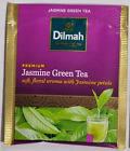 Dilmah Premium Jasmine Green Tea 10 Individually Foil Wrapped Bag - Flat Packed