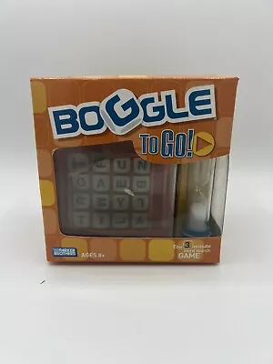 Boggle To Go Portable Travel Game Hasbro Parker Brothers 2005 NIB New - Image 1 of 2
