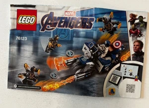 LEGO Marvel Avengers 76123 Anleitung Booklet NUR ANLEITUNG - Bild 1 von 1