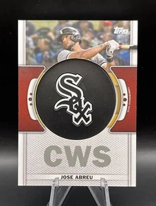 2023 Topps Series 1 Jose Abreu Team Logo Manufactured Patch Card #TLP-JAB Sox - Picture 1 of 2