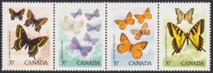 BUTTERFLIES * MNH Canada 1988 #1210-13, STRIP of 4 stamps - Picture 1 of 1
