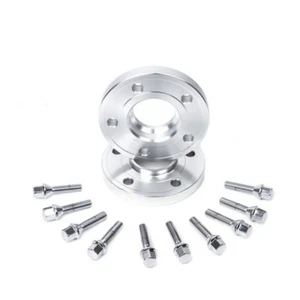 15mm 5x112 66.6 cb Wheel Spacer HUB CENTRIC inc m14x1.5 bolts (fits many models) - Picture 1 of 2