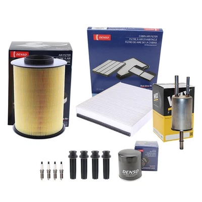 Kit de afinación Denso 4 bujías Kit de botas para Ford Focus S SE ST Titanium 2.0 L4 Foto 1 de 2