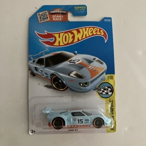 Hot Wheels HW SPEED GRAPHICS Ford GT GULF 7/10 Sweet Nice Card!! - Picture 1 of 14