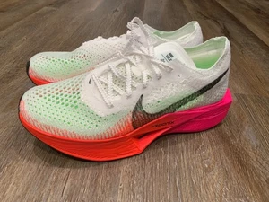 Nike ZoomX VaporFly Next% 3 FK White Pink Running Shoes HF4995-100 Women Sz 9 - Picture 1 of 7