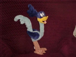 22 Zoll Road Runner bewegliches Plüschtier Stofftier von Warner Bros Studio Store 1995 - Bild 1 von 3