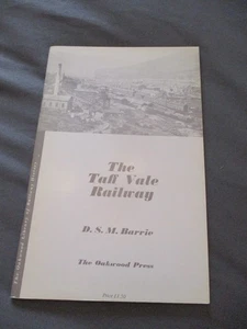 The Taff Vale Railway - Cardiff South Wales - Oakwood Press GWR British Railways - Picture 1 of 4