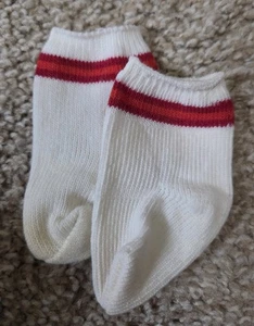 Vintage American Girl Bitty Baby Socks Pair, See Small Spot - Picture 1 of 3