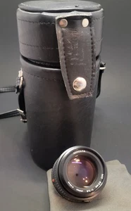 Minolta MD 50mm 1:1.4 Camera Lens JAPAN With Case - Picture 1 of 3
