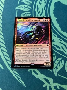 Tannuk, Steadfast Second Foil Edge Of Eternities EOE MTG Magic Mythic Fresh - Picture 1 of 2