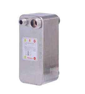 60 Plates Stainless Steel Heat Exchanger Brazed Plate Type Water Heater SUS304 - Picture 1 of 15