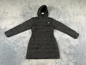 THE NORTH FACE METROPOLIS 550 PUFFER DOWN PARKA WOMENS JACKET MEDIUM BLACK - Picture 1 of 16
