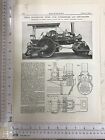 Steam Road Roller With Superheater, Lincoln: 1912 Engineering Magazine Print