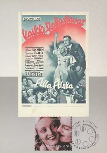 Finnland 1996 FDC Maxikarte Nr. 30 - alte Filme & Filmstars - Ikonen & Palo - Bild 1 von 1