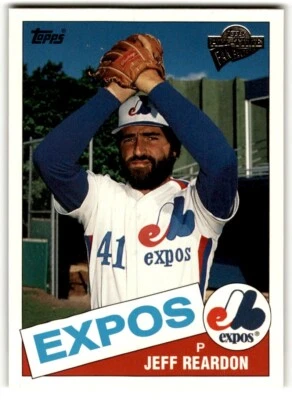 2003 Topps All-Time Fan Favorites Jeff Reardon #112 Montreal Expos - Image 1 of 2
