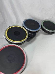 Nintendo Wii Rock Band 2 WIRELESS Drum Set Heads Only Harmonix (No Dongle) - Picture 1 of 9