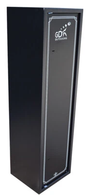 GDK 10 - 12 ,GUN CABINET, 8 SCOPED RIFLES, SHOTGUN,INTERNAL AMMO SAFE,DEEP - Image 1 of 4