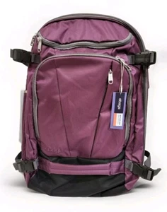 eBags Mother Lode Full Size Convertible Travel Backpack Luggage Eggplant NWT - Picture 1 of 4