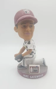 Jake Gateway Bobblehead - Wisconsin Timber Rattlers - SGA - maglia mucca - senza scatola - Foto 1 di 3