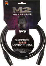 Klotz XLR Mikrofonkabel M2FM1-1000 10m Mikrokabel XLR - XLR - Neuware