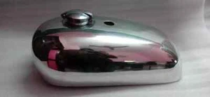 BSA A65 Spitfire Hornet Aluminum Alloy Polished Fuel Petrol Tank With Monza Cap - Picture 1 of 4