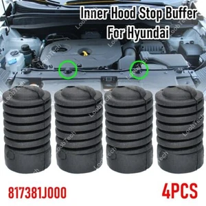 For Hyundai Elantra Rubber Inner Hood Stop Buffer Bumper Block Pad Protectors - Picture 1 of 6