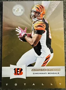 Jermaine Gresham 2012 Panini Totally Certified #18 Platinum Gold 22/25 Bengals - Picture 1 of 2
