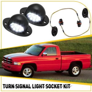 Luz LED de etiqueta de matrícula con conjunto de cables para camioneta Dodge Ram 1994-2002 - Imagen 1 de 12