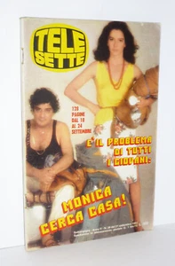 TELESETTE - N. 38 - 21 SETTEMBRE 1983 - MONICA GUERRITORE VICTOR CAVALLO RIVISTA - Imagen 1 de 2