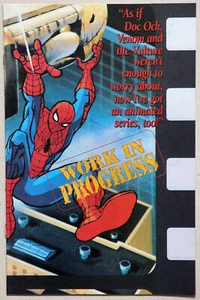 Marvel Age #137 Fox Spider-Man Cartoon inc Acetate Cell - Marvel Comics - - Picture 1 of 5