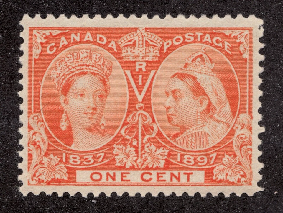 1897 Canada Sc# 51 - 1¢ Queen Victoria's Diamond Jubilee. MNH  - Image 1 of 1