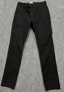 Pantalones chinos rectos ajustados negros REISS para hombre 32x32 (se adapta a 30x32) - Imagen 1 de 12