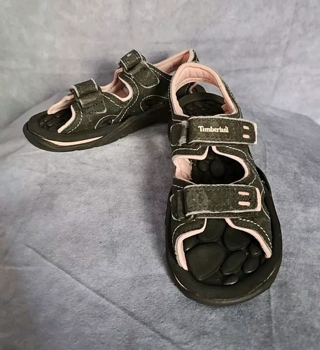 Scarpe sandalo Timberland bambino marrone con rosa taglia 12