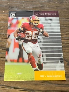 Adrian Peterson 2019 Donruss Optic '99 Tribute #99-4 Washington Redskins Insert - Picture 1 of 2