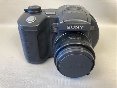 Sony Mavica Digital Still Camera Black MVC-CD500 5.0MP Zeiss Untested AS-IS - Image 1 of 4