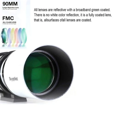 90mm Aperture 500mm FL Guide Scope w/ 2" Focuser for Astrophotography  OTA  CN - Image 1 of 4