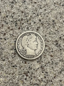 1915-D Barber Quarter - (AG) Condition. Denver Minted! - Picture 1 of 4