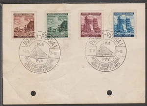 ✔️ ALEMANIA 3. Reich Segunda Guerra Mundial Postal Ocupada Bohemia y Moravia - Imagen 1 de 2