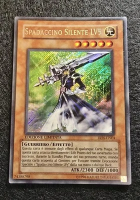 Yugioh! Spadaccino Silente LV5 Edizione Limitata EEN-ITSE4 Rara Segreta Ita - Immagine 1 di 4