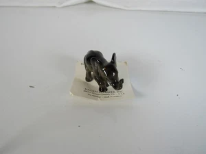 VTG Hagen Renaker Baby Elephant With Trunk Up Figurine Miniature Original card - Picture 1 of 3