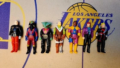 Лот из 7 винтажных 1980-х Kenner M.A.S.K. Экшн-фигурки Mask - Изображение 1 из 2