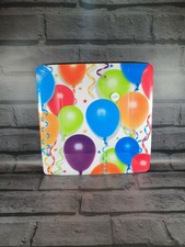 Party Plates 8 Pack x3 (24 plates) , Balloon and stars Design 25.4cm