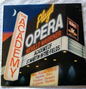 The Academy Plays Opera: Neville Marriner. Vinyl LP - Picture 1 of 4