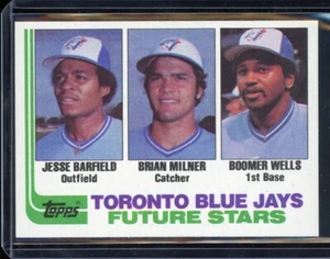 1982 Topps JESSE BARFIELD rookie rc #203 blue jays - Zdjęcie 1 z 2