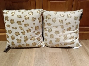 Lacourte 20 x 20″  2-Pack Marnie  Decorative  Pillow Set, White/Beige - Picture 1 of 9
